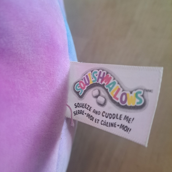 Retired Squishmallows Aurora the Unicorn – 16” Plush – Tie-Dye Pastel - Picture 2 of 5